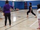 Instrutor Estagiário Âncora teaches capoeira.